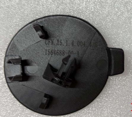 Tesla Model S Copertura del paraurti anteriore del carro 2021-2023 in plastica nera