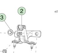 Tesla Model Y Cerniera del portellone sinistro 1500494-00-C