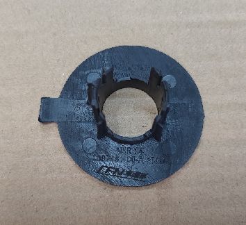 Staffa sensore di parcheggio paraurti anteriore Tesla Model S 2015-2021 plastica nera