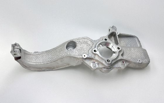 Tesla Model S Fuso Anteriore Destro del Mozzo Sospensione 2016-2021 Alluminio