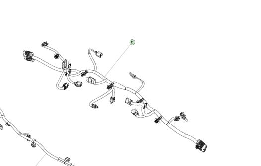Tesla Model 3 2020 FEM Harness Assembly 1567961-00-A Nero