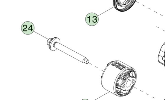 Bullone M12-1.75X99 HF per Tesla Model 3/Y 2017+ | 1461643-00-A