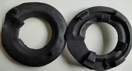 Coperchio isolatore molla elicoidale posteriore Tesla Model 3/Y 90mm x 14mm Nero