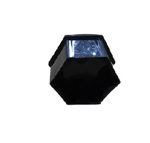 Coprimozzo Tesla Nero Lucido 22mm Plastica ABS 5x5x3cm