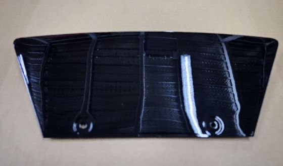 Copertura gancio traino paraurti posteriore Tesla Model S 52x25x6cm Plastica ABS