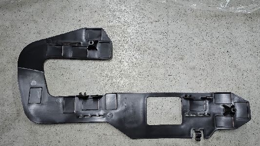 Supporto di luce di nebbia frontale nera LH per Tesla Model S 2022+ 50x26x3mm