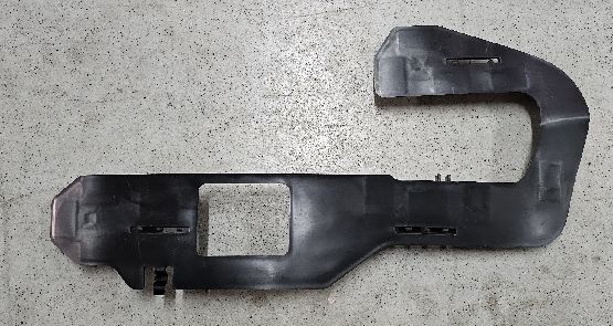 Supporto di luce di nebbia frontale nera LH per Tesla Model S 2022+ 50x26x3mm