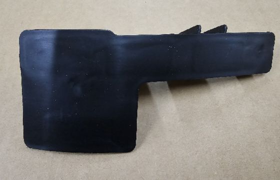 Tesla Model X 2021 Porta luce di nebbia sinistra 18x9x5cm Nero ABS