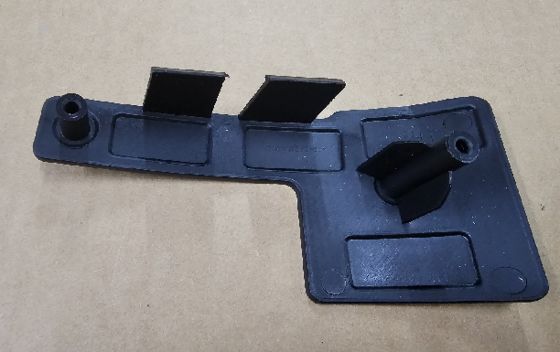 Tesla Model X 2021 Porta luce di nebbia sinistra 18x9x5cm Nero ABS