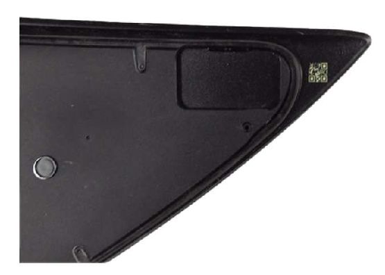 Coperchio sportello ricarica - Sinistro per Tesla Model 3 (2023+) 1715104-00-B